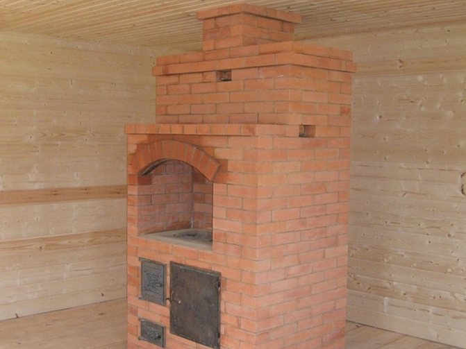 Безопасно инсталиране на тухлена печка за камина в къщата
