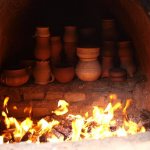 Изгаряне на керамични изделия в пещ