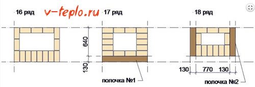 схема на зидария стъпка 4