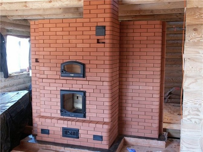 Изграждане на печка с къщата