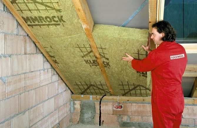 Технология за изолация на покрива на гредите тънкости и нюанси