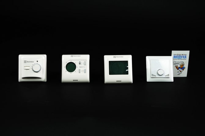 Електрически термостати за подово отопление Electrolux