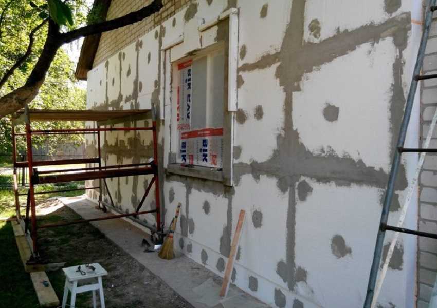 Изолация на тухлени стени отвън - шпакловки